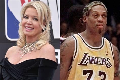 Jeanie Buss dated Dennis Rodman before Phil Jackson .